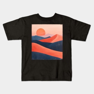 peach fuzz desert Kids T-Shirt